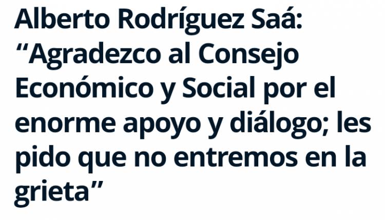Poggi plagia a Alberto y creará un Consejo Económico y Social en su gestión.Nada nuevo , dijo Pepe Martínez.Plagio político que le da la razón al formato Albertista.