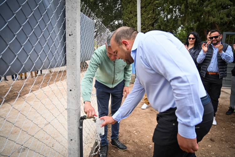 LUJÁN: inauguraron nuevas obras hídricas 