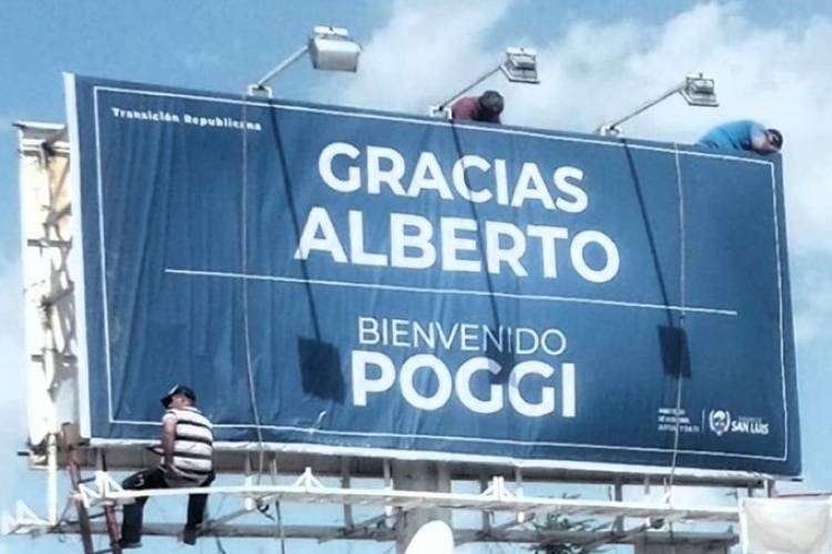 Alberto lo volvió a hacer .POGGI llega a una Provincia Normal .Sin deuda y con capacidad de pago.Lo demás es verso.
