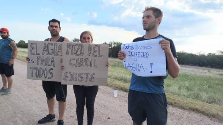 La Punta sin agua.Fuete protesta en los accesos .Ayala se escondió cuando fueron a reclamar 
