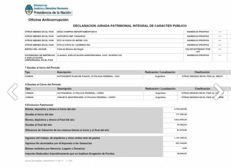 Los Diputados Poggistas no quieren investigar el enriquecimiento de Poggi .Lamentable posición.El mentor de la extinsión de dominio asustado 