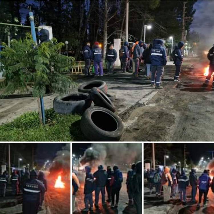 Sigue el Paro en Municipio de San Luis, por la intransigencia de no recomponer desde noviembre los salarios 