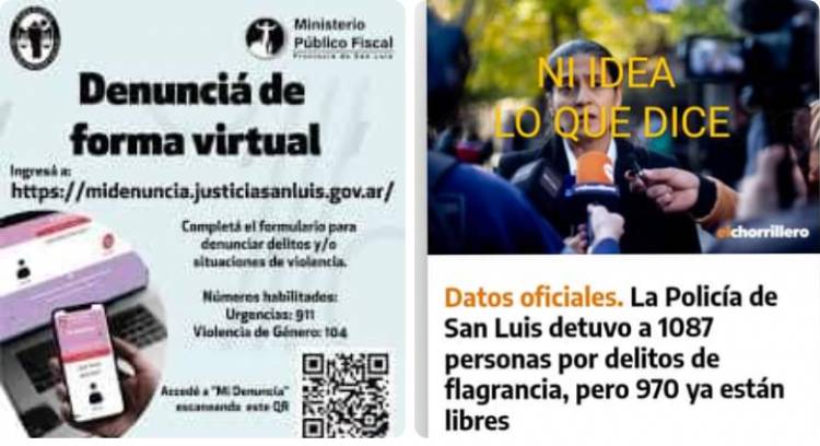 Carta abierta de un Fiscal a la Ministra Sosa "es al revés, son 1097 fallas de prevención, no delitos. Es más barato encarcelar para ella , que invertir en contención social y trabajo , para la Ministra ??Parece que sí......