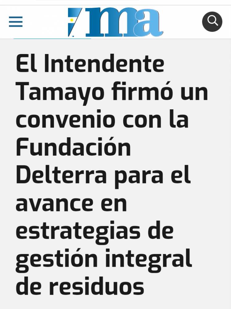 Hissa ya copia lo que hacía Tamayo . Convenio con Fundación Delterra