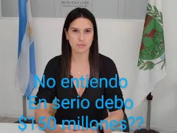 150 millones, sale la negligencia de la Presidenta del Concejo, que deberán pagar los Ciudadanos de San Luis .Es increíble.