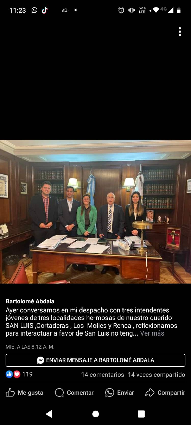 Inocentes o desubicados? Intendentes del PJ con el cómplice del mayor ajuste de pobreza y de hambre de la historia.Que les puede cambiar de realidad Abdala? Nada 