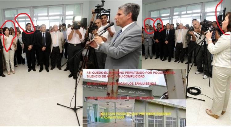 Poggi busca que el sector privado sostenga la Salud Pública que no es prioridad.Copagos , dónde solo el 40 por ciento irá a Salarios .Negociados a la vista.