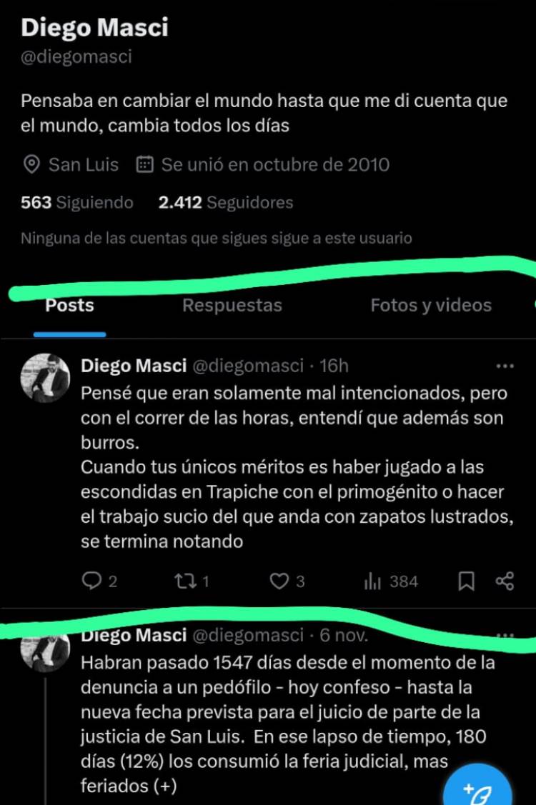 Morris Nacho: la miserable actitud de Masci contra Rigau es de muy baja estopa.No tienen códigos .