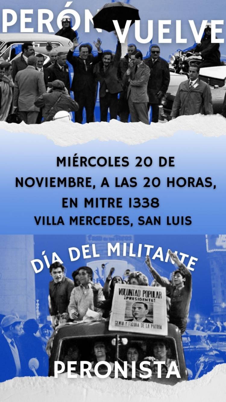 Expectativa por el acto de Frontera el Miércoles 20 en el PJ Mercedes. Su discurso será definitivo para lo que venga? 