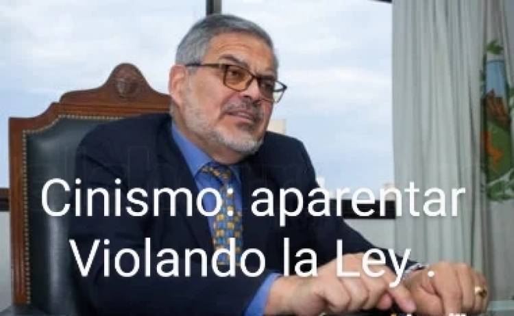 El Juez Flores, violando la  Ley .Se hizo un narcotest a medida. Ridículo e hipócrita .Es al azar no a pedido