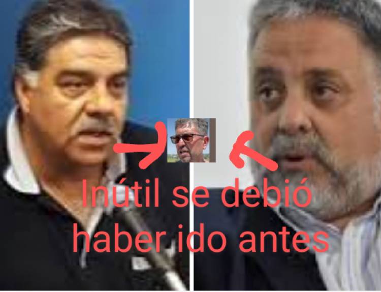 Endeiza: que se queja VICTOR Sosa de renuncia , si se debió haber ido antes por inútil y bocacho .El Negro Guerrero de Daract muy duro también 