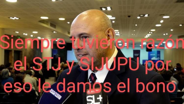 Poggi le dió la razón a la Justicia y le pagará el bono.La teoría de los actos propios, que burdamente no analizó Facundo Endeiza y los deja pegados .Ahora la actualización de partidas deberá ser .Allende y el SIJUPU les hicieron pisar el palito 