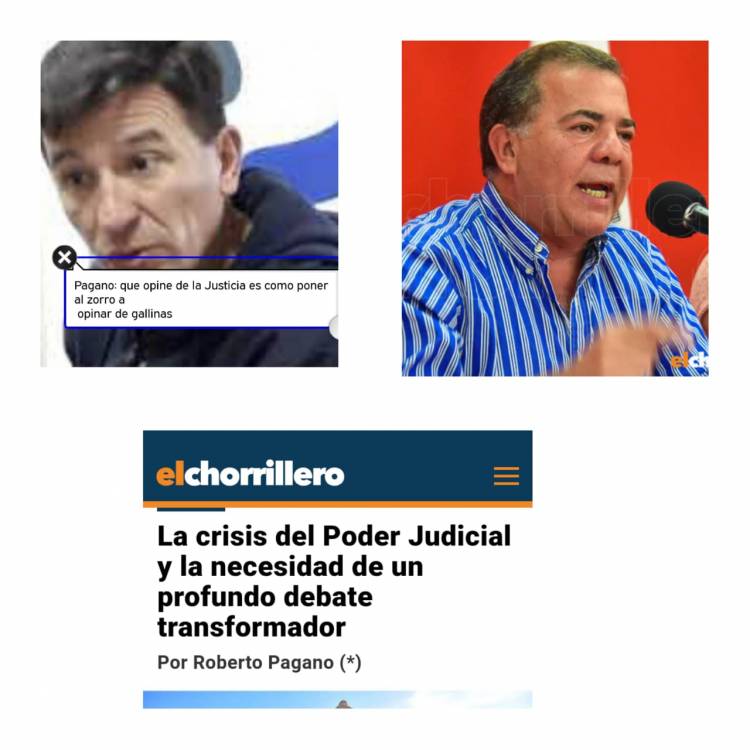 Que Pagano opine de la Justicia, es como que el zorro opine de como robar gallinas .El oficialismo de San Luis .Quienes son .Por Gustavo Heredia 