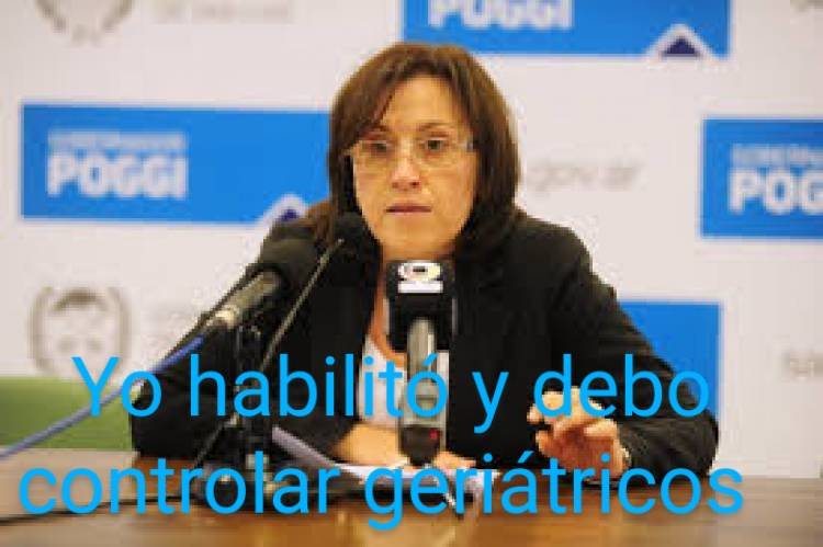 Denunciarán a la Ministra Nigra por la falta de control del Geriátrico de Daract .Es su competencia y exclusiva por Ley 