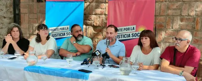 El Frente de la Justicia Social  abrió él escenario electoral.Piri Macagno, Gatica, Daniel Sosa y Larrea, contra Poggi y MILEI..Debilita al PJ éste Frente??