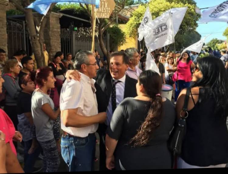Largó Ponce y ya camina la Ciudad de San Luis . Debemos encontrar soluciones a los problemas , para vivir mejor"Voy a volverme a jugar por Ustedes "