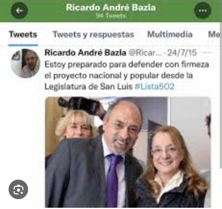 Bazla bloqueó a Mabi Becerra porque le puso en su muro ,que los docentes eran pobres. Increíble situación del panquequismo político. 