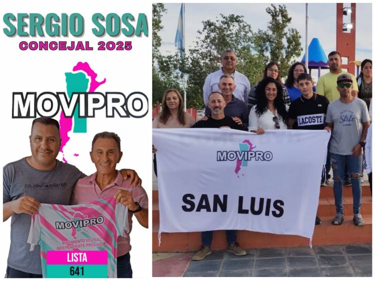 EL MOVIPRO ya juega en toda la Provincia..Un movimiento que se reinventa permanentemente.
