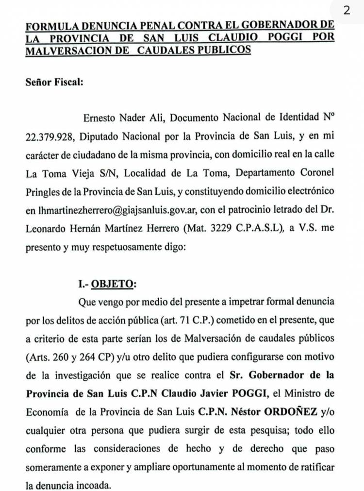 Pipí ALI denunció a Poggi por Malversación de Fondos .La impunidad del usar la plata que había , para no pagarle a los empleados públicos sueldos, que fueron desdoblados .El sufrimiento de los estatales para hacer justicia .