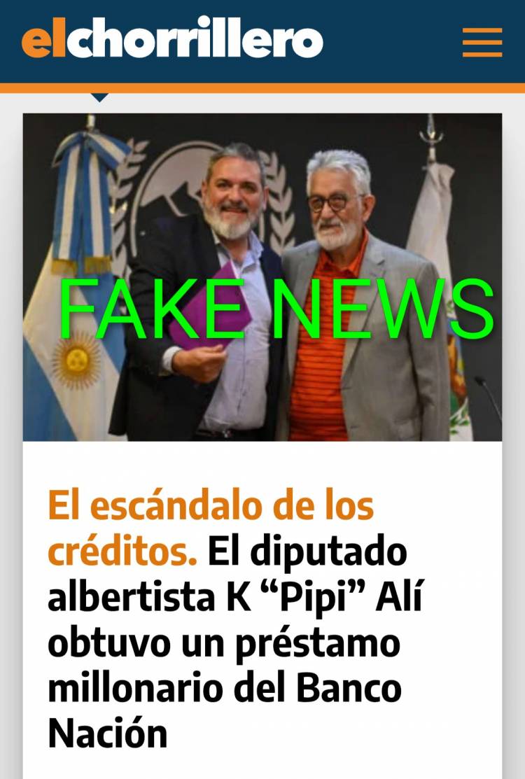 PIPI ALI y otra opereta del poggismo .Un crédito UVA de 2017, informado como actual .Demasiado berreta.Miente, miente, que algo quedará.