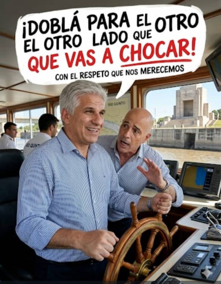 Bartolo " Poggi cambió por los reclamos que le hicimos, a pesar de que no dialoga.Iba a chocar "
