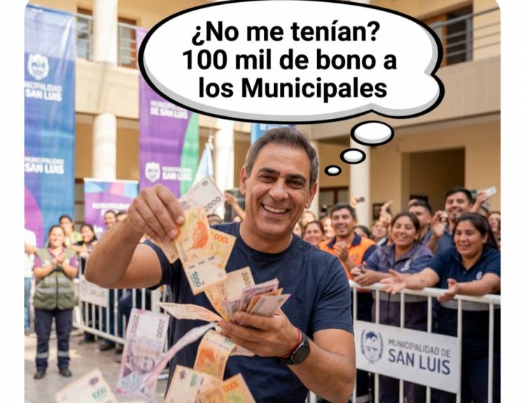 Hissa con él bono de 100 mil , rompe él orden político y de reperfila como dirigente con independencia 