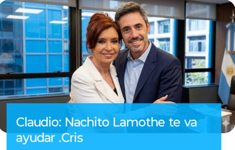 El  odiado Kirchnerismo del CFI , para salvar la Provincia de Poggi. Parece un cuento, pero es la realidad .El Cristinista Lamothe  lo encabeza 