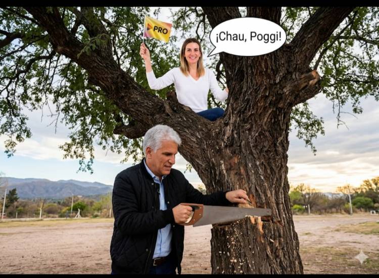 POGGI le cortó él chorro al residual del PRO y disolvió la realeza de González Riollo y Banderita Pereyra.