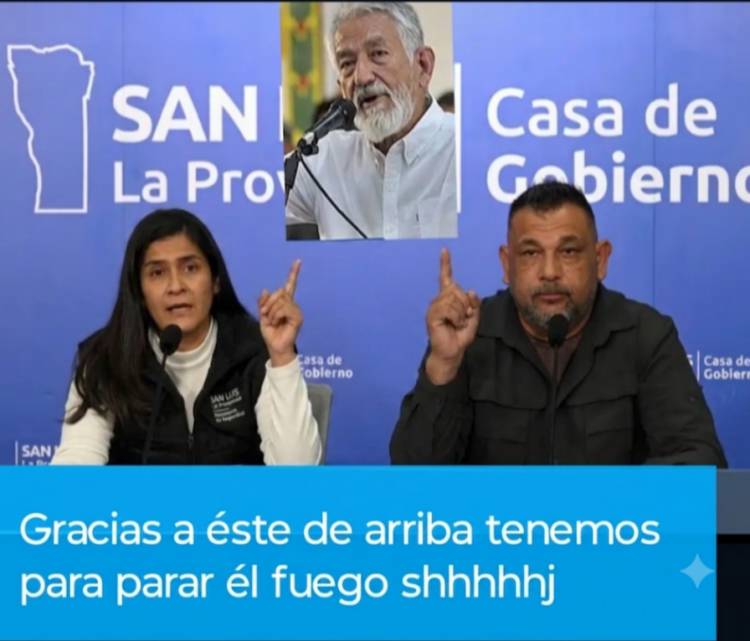 Sosa, por castigar a Abdala, terminó reconociendo un logro de Rodríguez Saá, de tener él Plan del Manejo contra él Fuego, en Aeropuerto del Conlara .